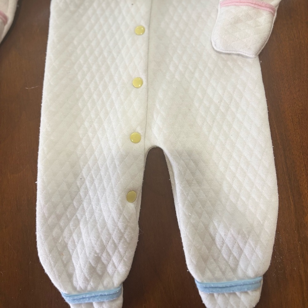 Vintage 1990 Quilted Kids One Piece - Picture 3 of 7